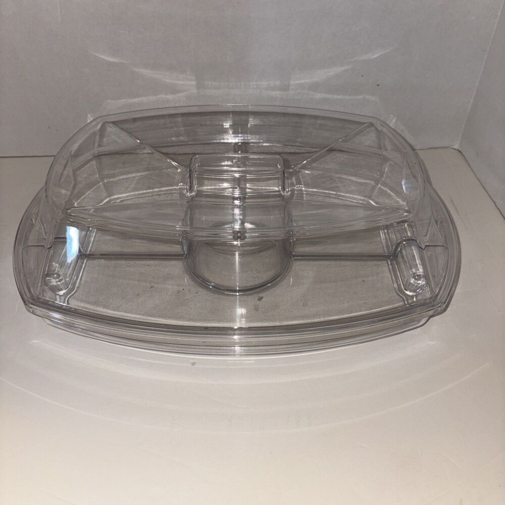Prodyne SB5 Flip-Lid Appetizers on Ice with Dual Purpose Lid (Cover or Ice Tray)